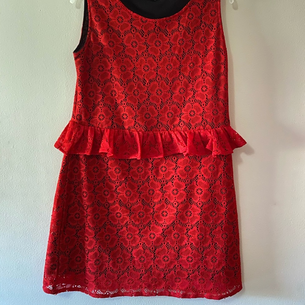 Red dress
